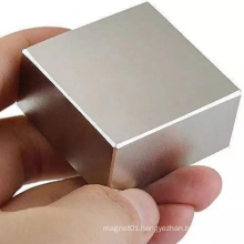 High quality square big size neodymium block ndfeb permanent magnet rectangular n35m n52 magnets for sale